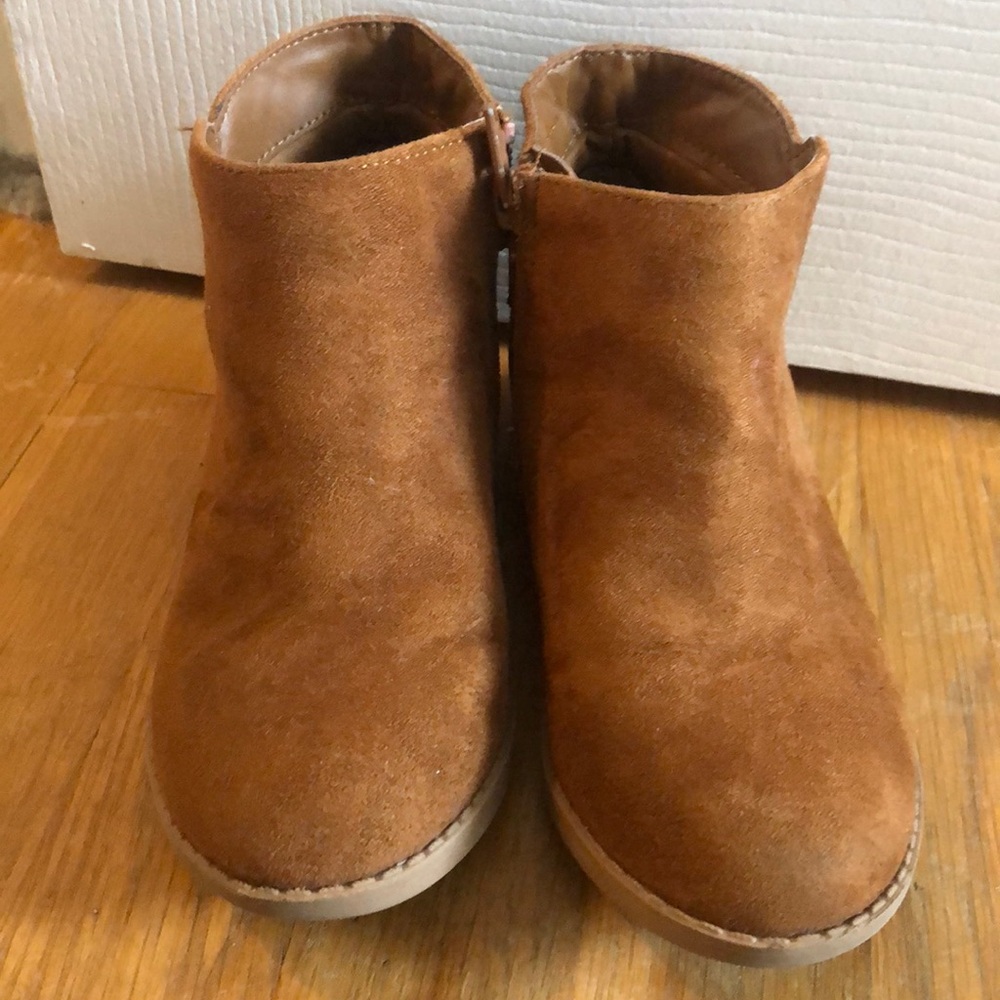 Brown booties